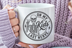 Funny Skeleton Dad Mom SVG Product Image 5