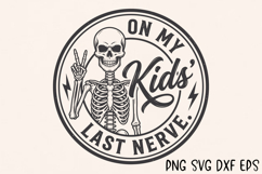 Funny Skeleton Dad Mom SVG Product Image 7