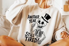 Funny skeleton Happy New Year PNG, 2026 Shirt, Skeleton png Product Image 5