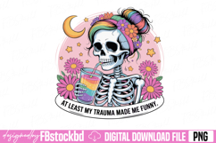 Funny skeleton PNG Product Image 1