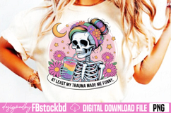 Funny skeleton PNG Product Image 2