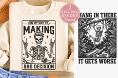 Funny Skeleton Sarcastic Skeleton Sublimation Product Image 1