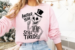 Funny skeleton Happy New Year PNG, 2026 Shirt, Skeleton png Product Image 8
