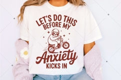 Funny Sloth Motorcycle SVG, Anxiety Mental Health Design Product Image 3
