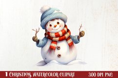 Funny Snowman Sublimation Clipart, Christmas PNG Product Image 1