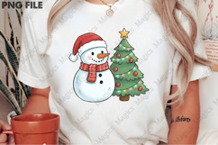 Funny Snowman PNG Design Product Image 2