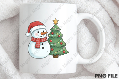 Funny Snowman PNG Design Product Image 4