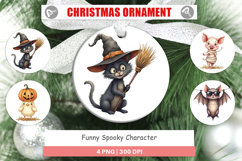 Ornament Funny Spooky Faces Product Image 1