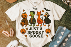Just a Spooky Goose PNG, Halloween Goose PNG, Spooky Season Product Image 5