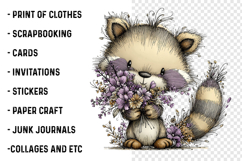Funny Spring Animals Clipart Product Image 2