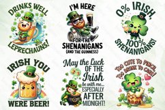 Funny St Patrick's Day Sublimation Bundle Product Image 3