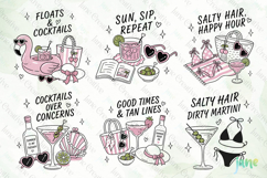 Funny Summer Vibes Clipart Bundle Product Image 2