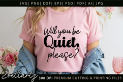 Funny Quote SVG UGH Funny Sarcastic T-shirt Mug Design Product Image 4