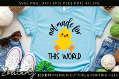 Cute chick Funny Quote SVG Cut File Funny Sarcastic T-shirt Product Image 2
