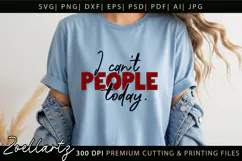 Funny Quote SVG PNG Sarcastic T-shirt Mug Design Sarcasm SVG Product Image 2