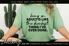 Funny Quote SVG PNG Sarcastic T-shirt Mug Design Sarcasm SVG Product Image 2