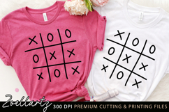 Tic Tac Toe Fun Game SVG Cut file Funny Illustration SVG Product Image 3
