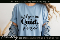 Funny Quote SVG UGH Funny Sarcastic T-shirt Mug Design Product Image 2