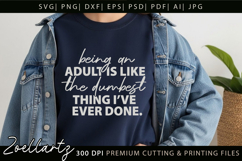 Funny Quote SVG PNG Sarcastic T-shirt Mug Design Sarcasm SVG Product Image 5