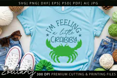 Funny Quote Don't Be Crabby SVG Funny Sarcastic SVG Cut File Product Image 4