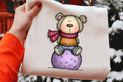 Funny Teddy Bear Clipart Product Image 2