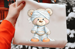 Funny Teddy Bear Clipart Sublimation Product Image 2