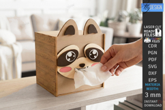 Funny Tissue Box Laser Cut | Funny Animal Tissue Box Covers Product Image 1