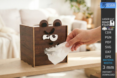 Funny Tissue Box Laser Cut Bundle | Animal Tissue Box Covers Product Image 12