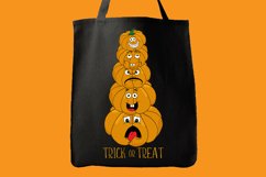 funny trick or treat sublimation design