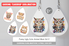 Cute Animal Mom Earring Product Image 1