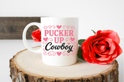 Western-inspired Valentine PNG with playful lettering, suitable for romantic gifts or T-shirts.