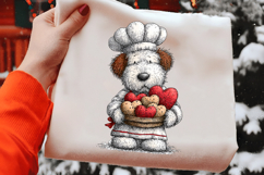 Funny Valentine Dog Clipart Product Image 2