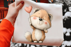 Funny Valentine Dogs Clipart Product Image 2