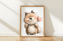 Funny Valentine Dogs Clipart Product Image 3