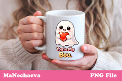 Funny Valentine Mug Sublimation | Ghost Love Quote Product Image 1