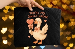 Funny Valentine's Day Goose PNG, You're My Sweet Goose PNG Product Image 5