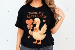 Funny Valentine's Day Goose PNG, You're My Sweet Goose PNG Product Image 7