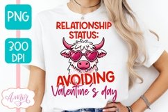 Anti Valentine&#039;s day PNG sublimation, Sarcastic valentines Product Image 1