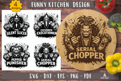 Funny vegetable Kitchen Cutting Board SVG 