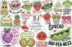 Funny Vegetables And Fruits Sublimation Bundle Product Image 1