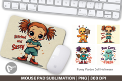 Mouse Pad Halloween Voodoo Doll Product Image 1