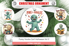 Ornament Halloween Voodoo Doll Product Image 1