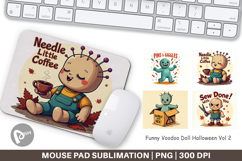 Mouse Pad Halloween Voodoo Doll Product Image 1
