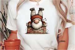 Funny Watercolor Christmas Clipart Product Image 2