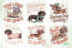 Funny Weenies Dogs Clipart Product Image 4