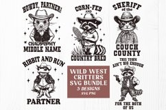 Wild West Critters SVG Bundle - Funny Cowboy Animal Quotes Product Image 1