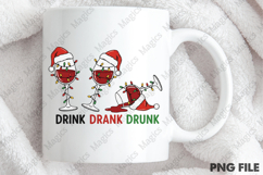 Funny Wine Christmas PNG Product Image 4
