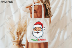 Funny Winking Santa Claus Sublimation Product Image 3