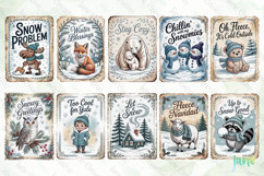 Funny Winter Greeting Card Bundle Product Image 3