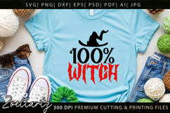 Witchy Halloween SVG for Cricut Spooky T-shirt Mug Design Product Image 6